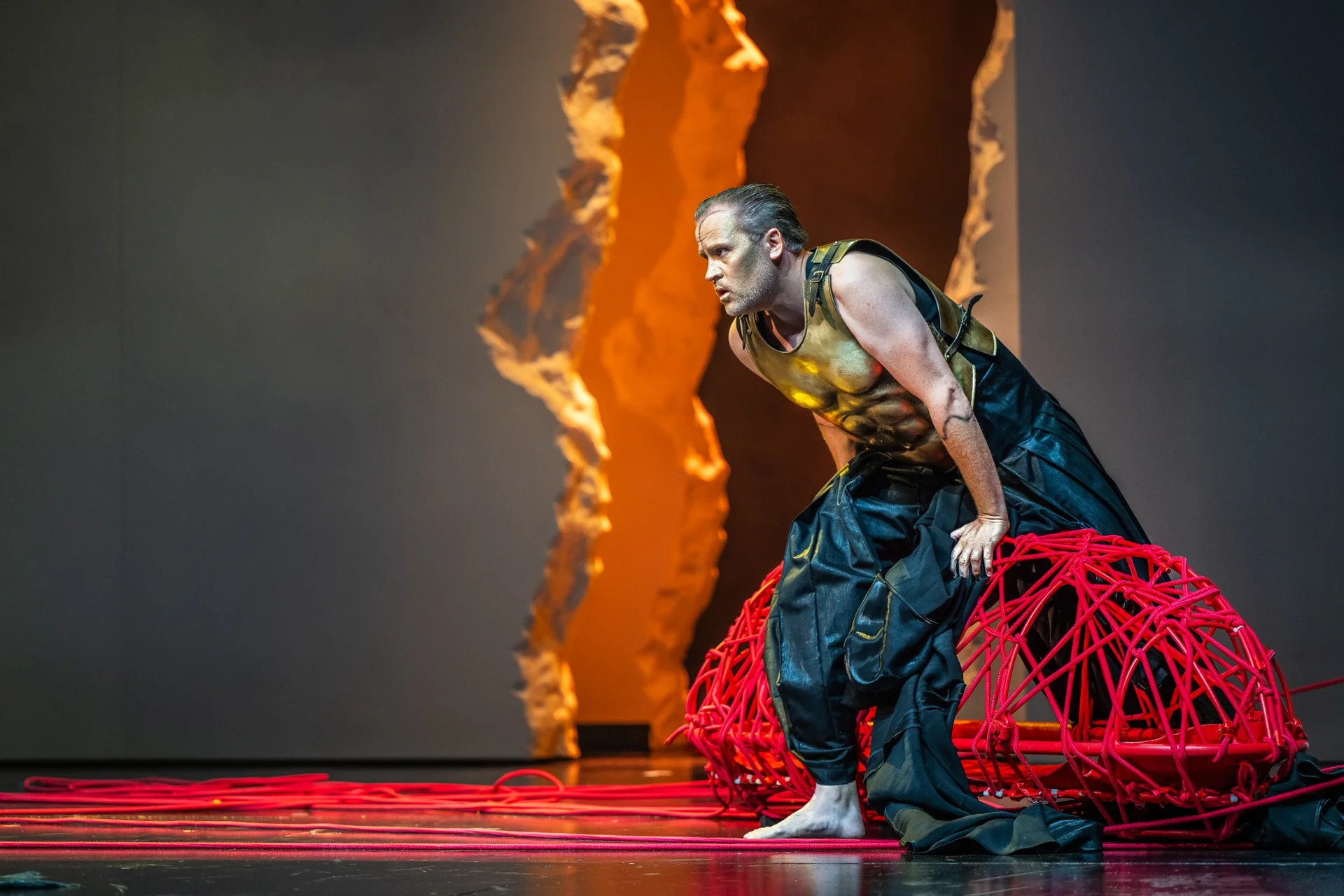 Florian Stern als Bacchus in Ariadne auf Naxos am Tiroler Landestheater Innsbruck