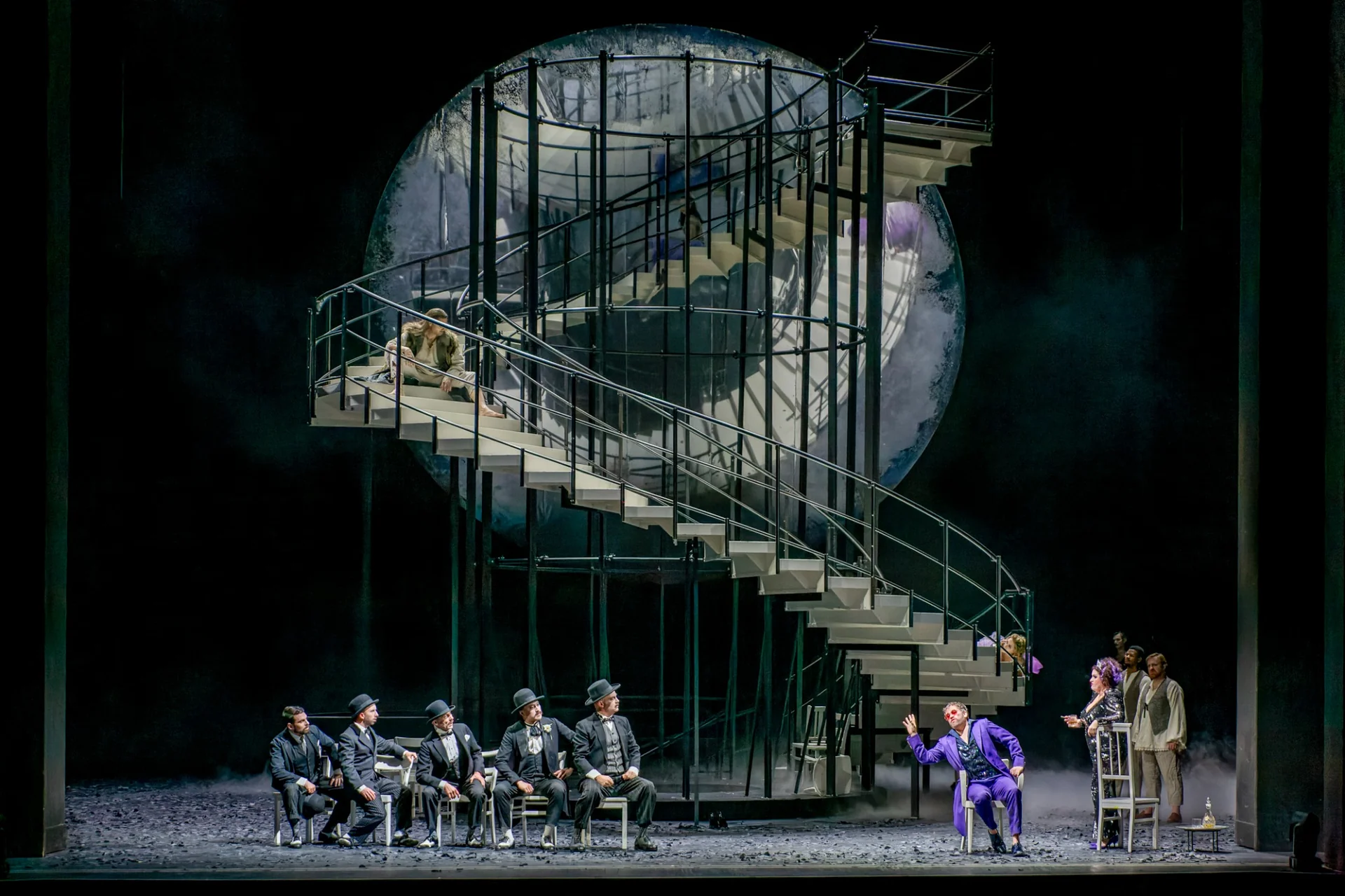 Florian Stern als Herodes in Salome am Tiroler Landestheater Innsbruck